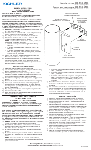 Manual de uso Kichler 15079CBR Lámpara