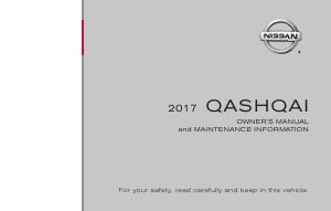 Handleiding Nissan Qashqai (2017)