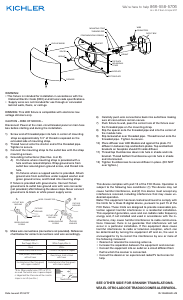 Manual de uso Kichler 10630PNLED Lámpara