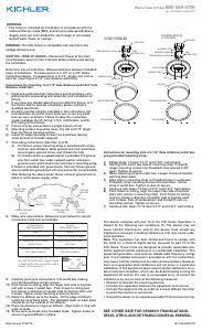 Manual de uso Kichler 10784NILED Lámpara