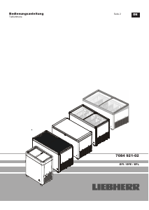 Bedienungsanleitung Liebherr EFI 3553 Gefrierschrank