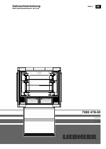 Bedienungsanleitung Liebherr CBNste 8872 Kühl-gefrierkombination