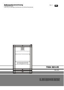 Bedienungsanleitung Liebherr BCv 1103 Kühlschrank
