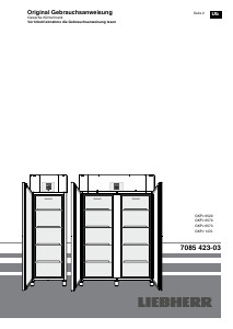 Bedienungsanleitung Liebherr FRPvg 6501 Kühlschrank