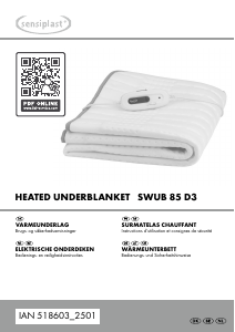 Mode d’emploi Sensiplast IAN 518603 Couverture électrique