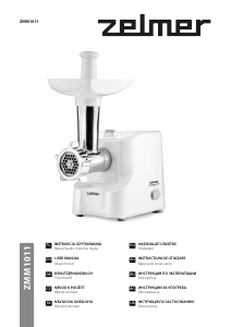 Manual Zelmer ZMM1011 Tocator carne
