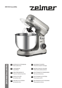 Manual Zelmer ZKR1900 SmoothMix Mixer cu vas