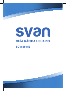 Handleiding Svan SCV85501E Vriezer