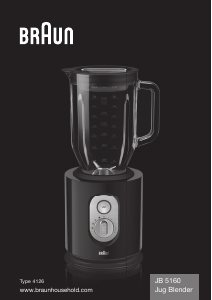 Brugsanvisning Braun JB 5160 WH Blender