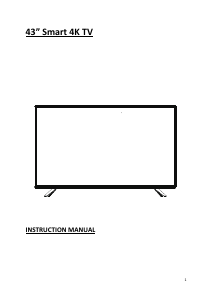 Bruksanvisning Cello 43RTS4K LED TV