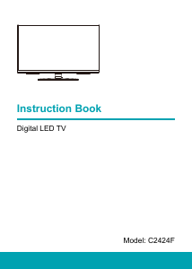 Bruksanvisning Cello C2424F LED TV