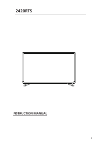 Handleiding Cello 2420RTS LED televisie