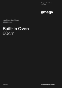 Handleiding Omega OBOS6029AG Oven