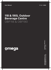 Bruksanvisning Omega OBF118 Kylskåp