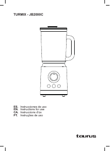 Bruksanvisning Taurus Turmox 2000 Blender