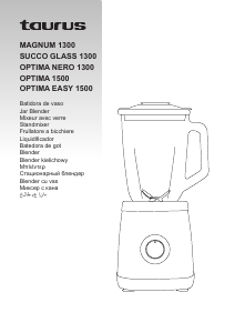 Manual Taurus Optima Easy 1500 Liquidificadora