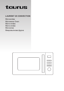 Manual de uso Taurus Laurent 25 Convection Microondas
