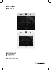 Manual Taurus HM778IXD Oven