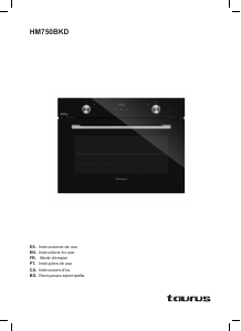 Manual Taurus HM750BKD Oven