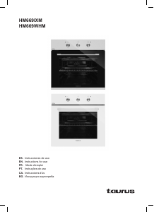 Manual Taurus HM669WHM Oven