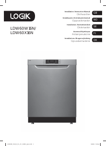 Brugsanvisning Logik LDW60X16N Opvaskemaskine