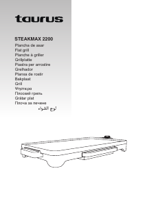 Manual Taurus SteakMax 2200 Grelhador de mesa