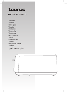 Manual Taurus MyToast Duplo Prăjitor de pâine
