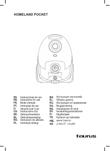 Manuale Taurus Homeland Pocket Aspirapolvere