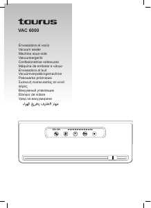Mode d’emploi Taurus VAC 6000 Appareils de mise sous vide