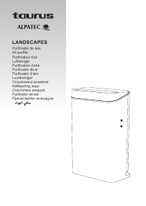 Manual Taurus Alpatec Landscapes Purificator de aer