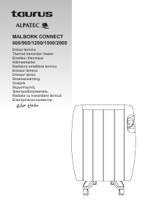 Bruksanvisning Taurus Alpatec Malbork Connect 900 Värmefläkt