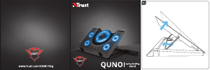 Brugsanvisning Trust 23581 Quno Notebook-kølere