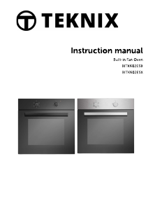 Handleiding Teknix BITK602ESX Oven