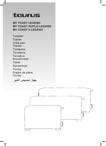 Mode d’emploi Taurus MyToast Legend Grille pain
