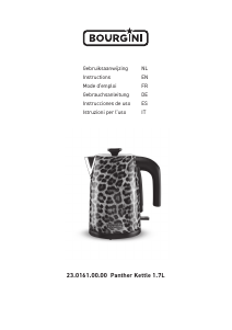 Mode d’emploi Bourgini 23.0420.00.00 Panther Bouilloire