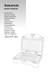 Bedienungsanleitung Taurus Miami Premium Kontaktgrill