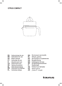 Manuale Taurus Citrus Compact Spremiagrumi
