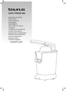 كتيب Taurus Easy Press 600 عصارة ليمون