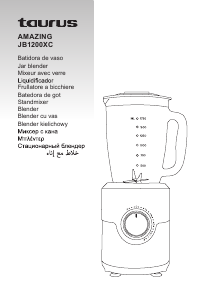 Manual Taurus Amazing JB1200XC Blender