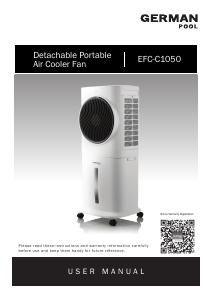 Handleiding German Pool EFC-C1050 Ventilator