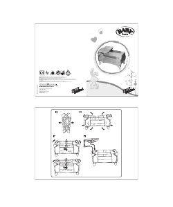 Руководство Baby Born 2in1 Travel bed