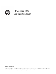Bedienungsanleitung HP OMEN GT22-3775ng Desktop
