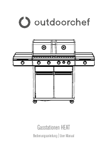Bruksanvisning OutdoorChef Heat X-345 Utegrill