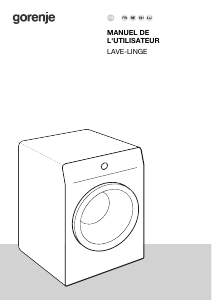 Mode d’emploi Gorenje WGPNEI84A1DS Lave-linge