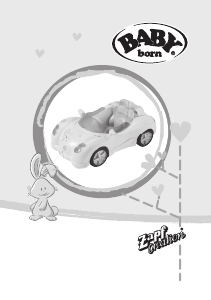 Manual Baby Born Interactive Cabriolet