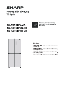 Handleiding Sharp SJ-FXP510VG-CH Koelkast