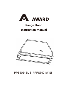 Manual Award PPS6021WH-SI Cooker Hood