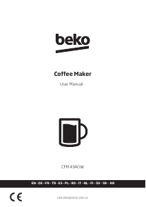 Manuale BEKO CFM 4340 W Macchina da caffè