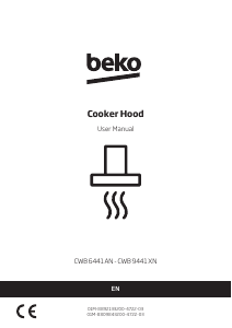 Bruksanvisning BEKO CWB 6441 AN Köksfläkt