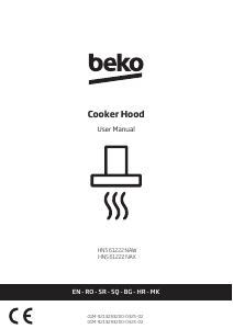 Manual BEKO HNS61222NAX Hotă